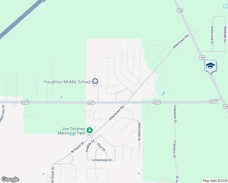 map of restaurants, bars, coffee shops, grocery stores, and more near 514 Brunswick Gardens Street in Haughton