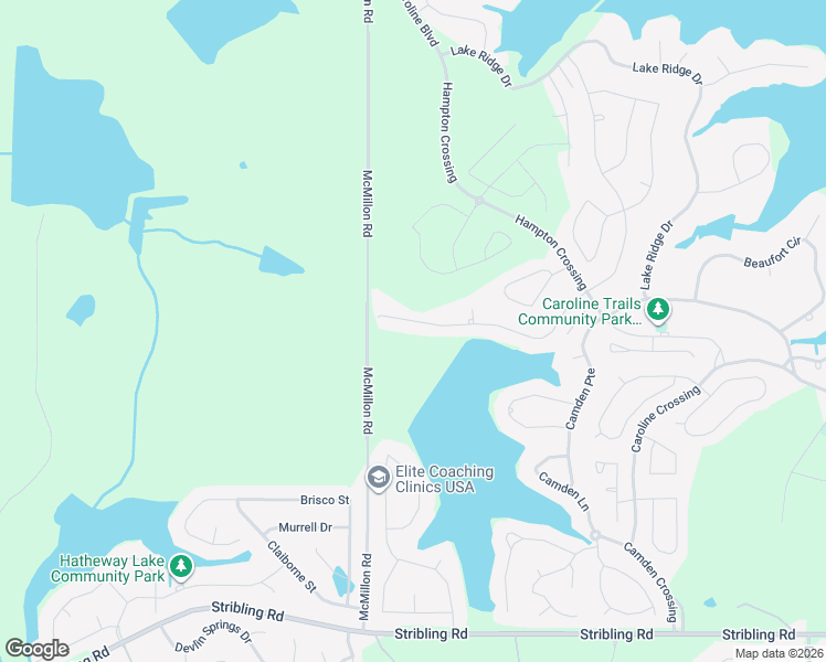 map of restaurants, bars, coffee shops, grocery stores, and more near McMillon Road in Madison