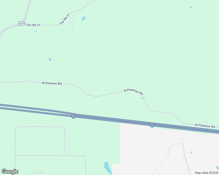 map of restaurants, bars, coffee shops, grocery stores, and more near 694-932 North Pinetree Road in Simsboro