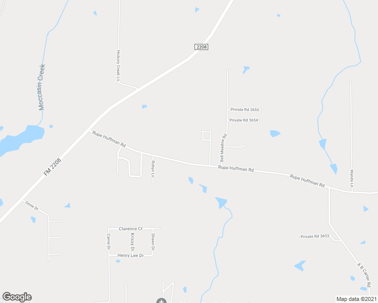 map of restaurants, bars, coffee shops, grocery stores, and more near 3831 Rupe Huffman Road in Longview