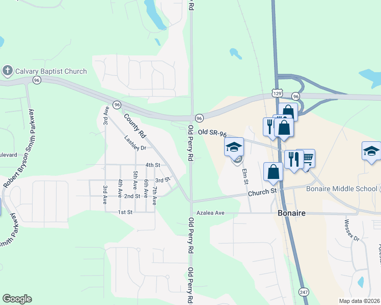 map of restaurants, bars, coffee shops, grocery stores, and more near 212 Old Perry Road in Houston