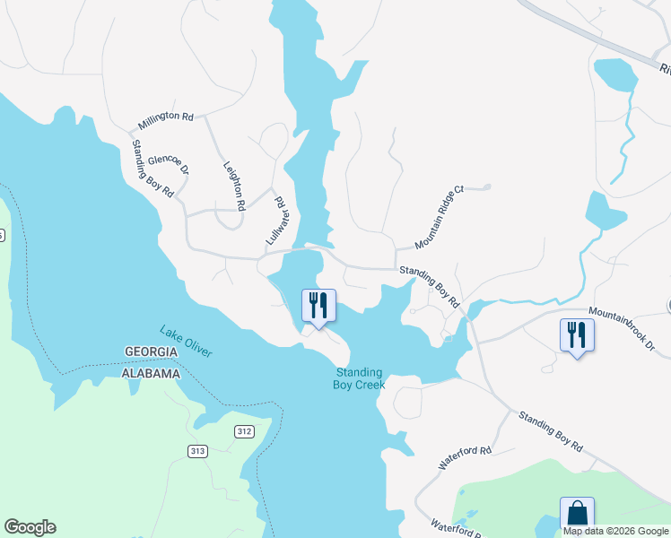 map of restaurants, bars, coffee shops, grocery stores, and more near 7053 Winthrop Court in Columbus