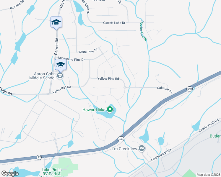 map of restaurants, bars, coffee shops, grocery stores, and more near 7364 Garrett Road in Columbus