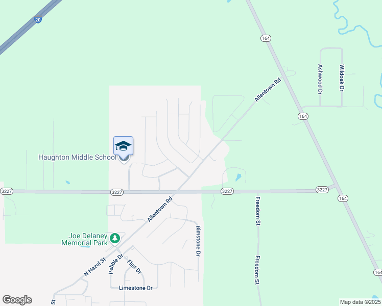 map of restaurants, bars, coffee shops, grocery stores, and more near 209 Sedgewick Avenue in Haughton