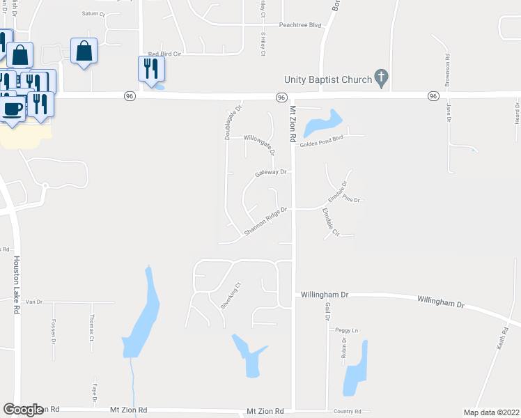 map of restaurants, bars, coffee shops, grocery stores, and more near 108 Tipperary Trail in Bonaire