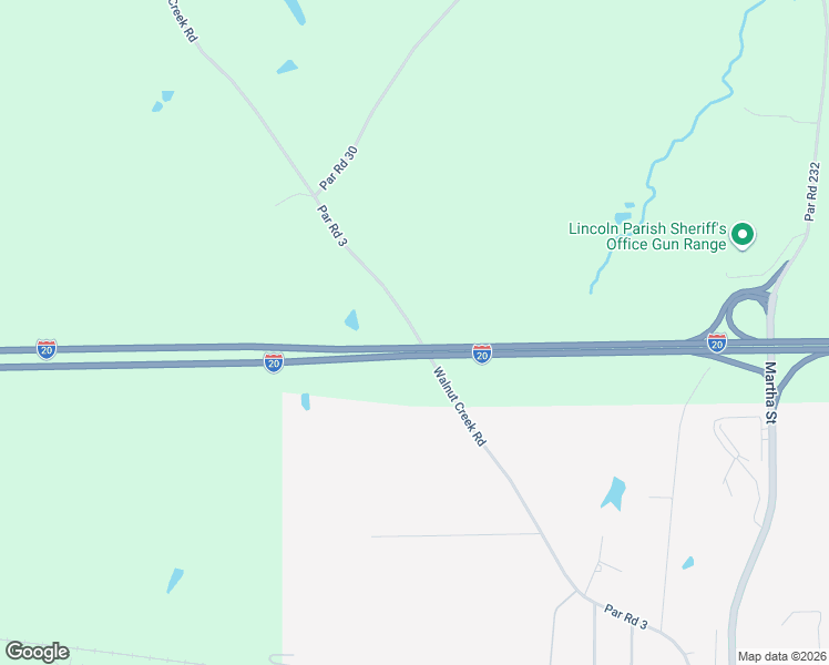 map of restaurants, bars, coffee shops, grocery stores, and more near 528 Walnut Creek Road in Simsboro
