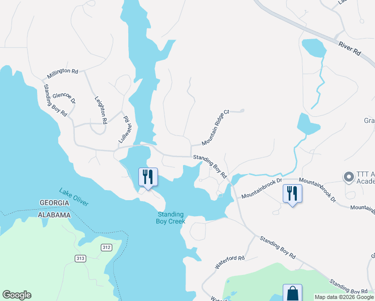 map of restaurants, bars, coffee shops, grocery stores, and more near 7014 Standing Boy Road in Columbus