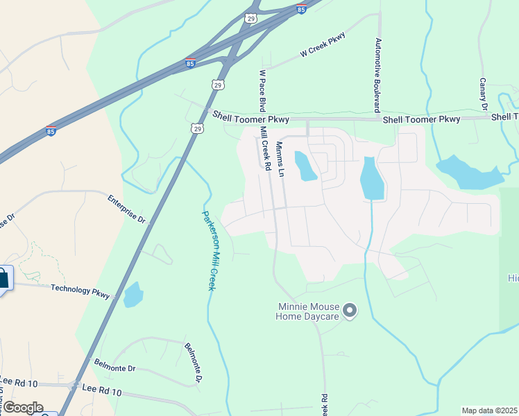 map of restaurants, bars, coffee shops, grocery stores, and more near in Auburn