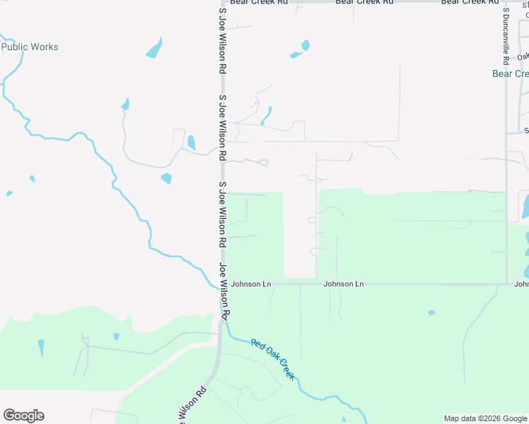 map of restaurants, bars, coffee shops, grocery stores, and more near 1711 South Joe Wilson Road in Cedar Hill