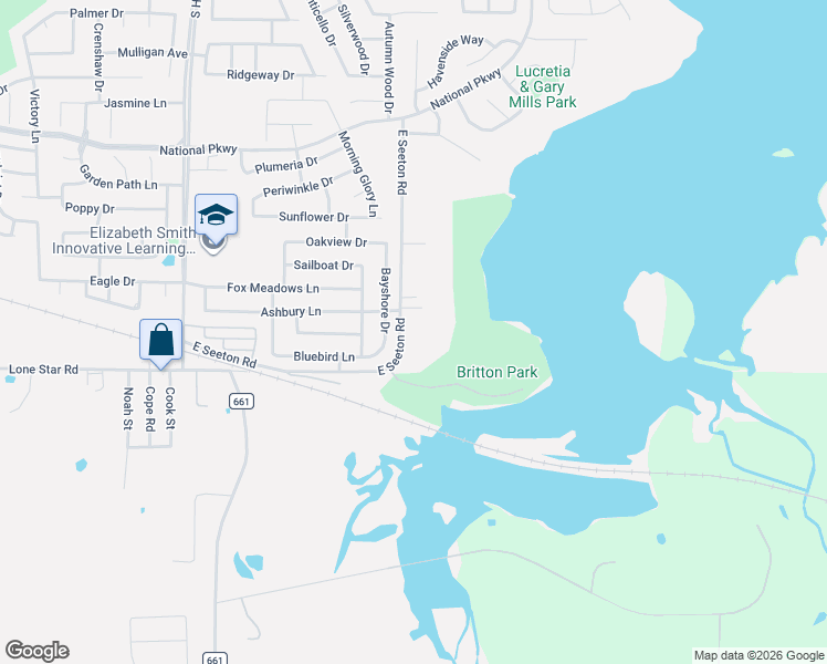 map of restaurants, bars, coffee shops, grocery stores, and more near 801 Seeton Road in Mansfield