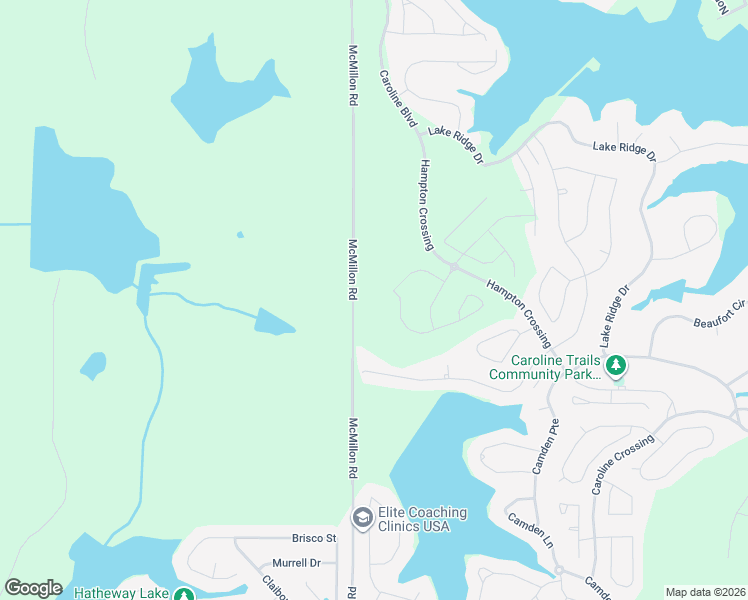 map of restaurants, bars, coffee shops, grocery stores, and more near 354 McMillon Road in Madison