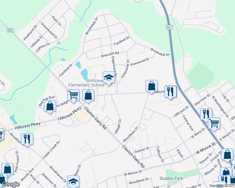map of restaurants, bars, coffee shops, grocery stores, and more near 1100 Edgewood Drive in Dublin