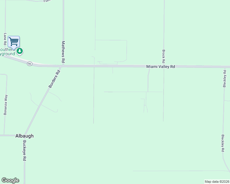 map of restaurants, bars, coffee shops, grocery stores, and more near Papershell Drive in Fort Valley