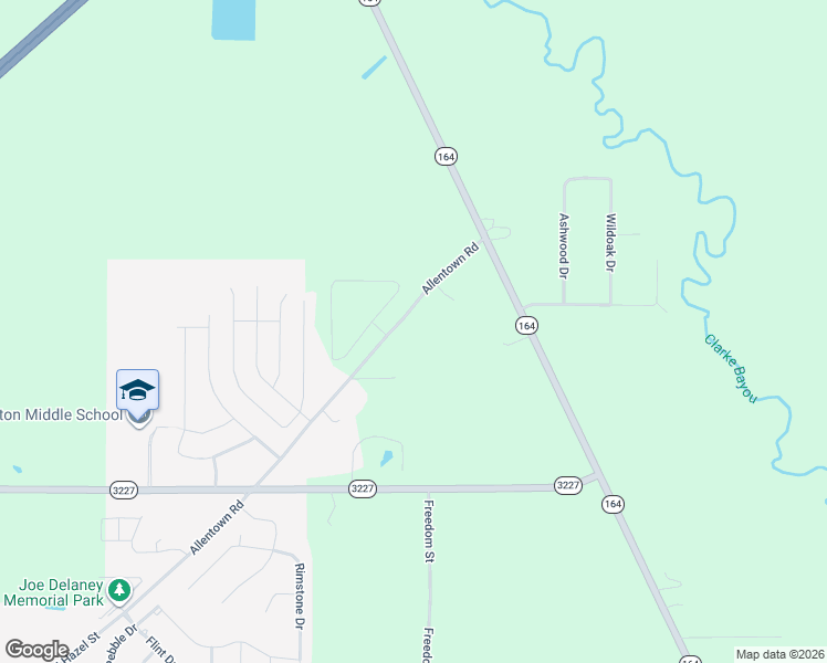 map of restaurants, bars, coffee shops, grocery stores, and more near 969 Allen Town Road in Haughton