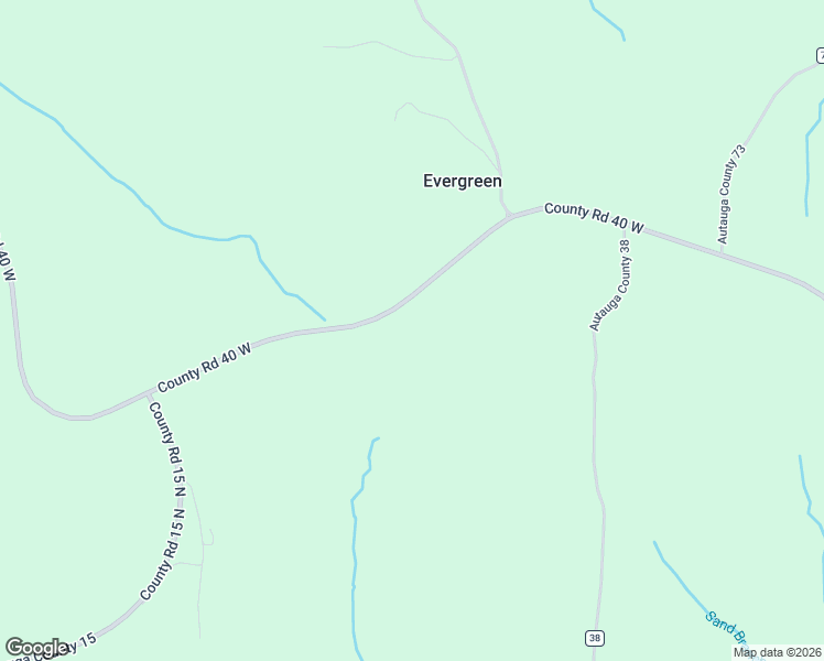 map of restaurants, bars, coffee shops, grocery stores, and more near 2361 County Road 40 in Billingsley