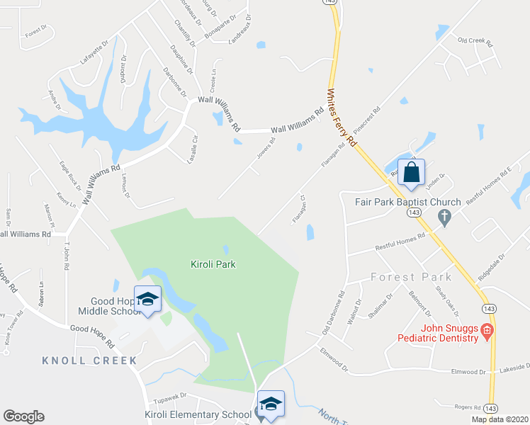 map of restaurants, bars, coffee shops, grocery stores, and more near 1120 Flanagan Rd in West Monroe