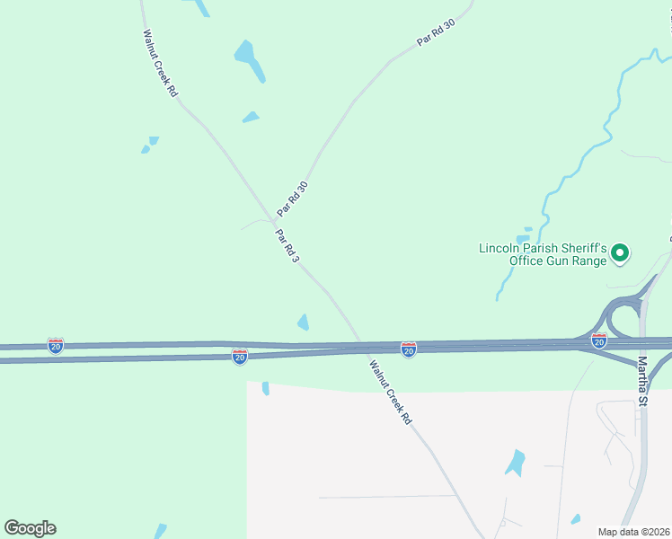map of restaurants, bars, coffee shops, grocery stores, and more near 528-704 Walnut Creek Road in Simsboro