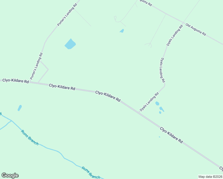 map of restaurants, bars, coffee shops, grocery stores, and more near 4012 Clyo-Kildare Road in Clyo