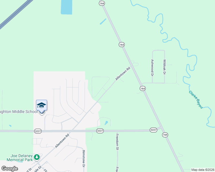 map of restaurants, bars, coffee shops, grocery stores, and more near 969 Allen Town Road in Haughton