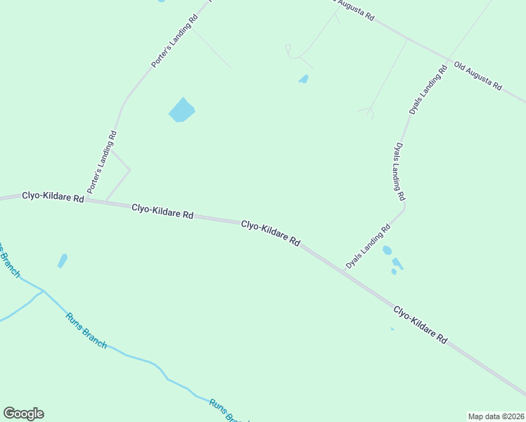 map of restaurants, bars, coffee shops, grocery stores, and more near 4012 Clyo-Kildare Road in Clyo