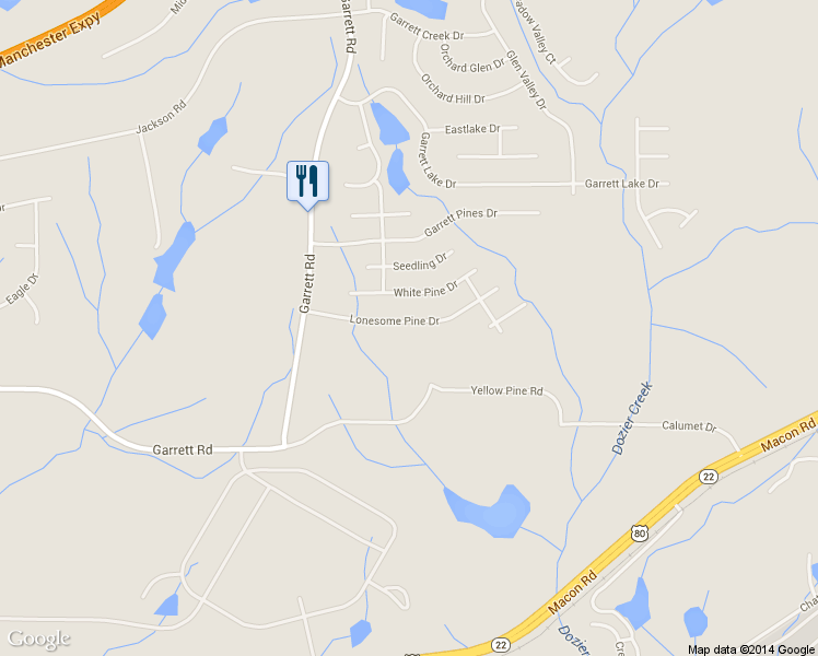 map of restaurants, bars, coffee shops, grocery stores, and more near 7030 Lonesome Pine Dr in Midland