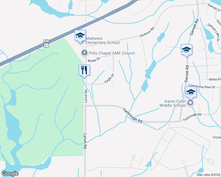 map of restaurants, bars, coffee shops, grocery stores, and more near 7297 Wedge Court in Columbus