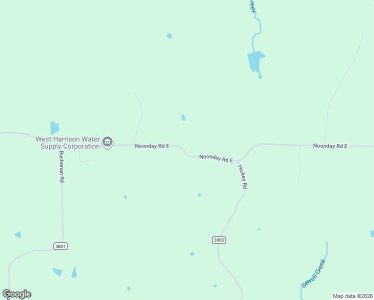 map of restaurants, bars, coffee shops, grocery stores, and more near 5576 Noonday Road East in Hallsville