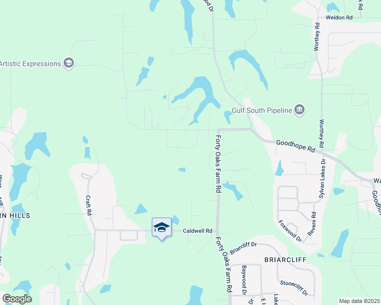 map of restaurants, bars, coffee shops, grocery stores, and more near 210 Holley Ln in West Monroe