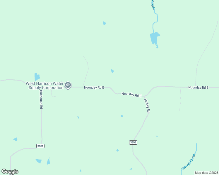 map of restaurants, bars, coffee shops, grocery stores, and more near 5594 Noonday Road East in Hallsville