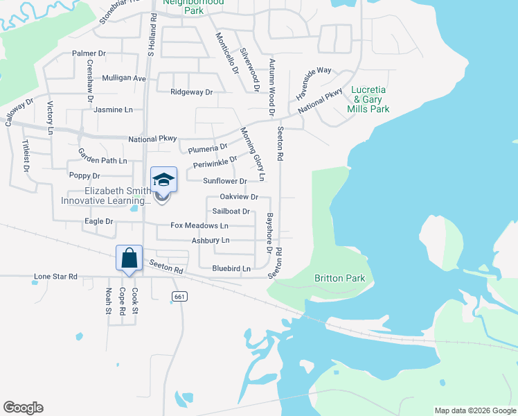 map of restaurants, bars, coffee shops, grocery stores, and more near 701 Meadowbrook Lane in Mansfield