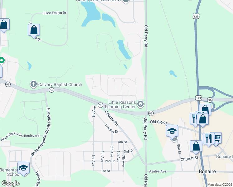 map of restaurants, bars, coffee shops, grocery stores, and more near 123 Yarrow Boulevard in Bonaire
