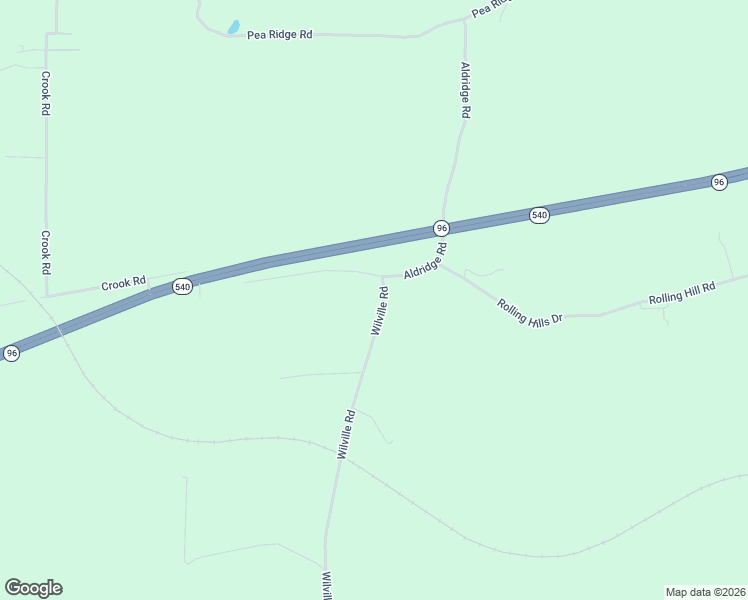 map of restaurants, bars, coffee shops, grocery stores, and more near 38 Wilville Road in Fort Valley