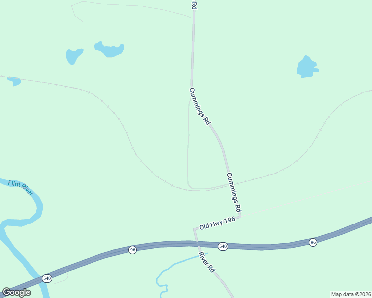 map of restaurants, bars, coffee shops, grocery stores, and more near 296 Boxwood Road in Fort Valley