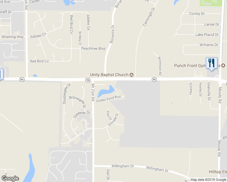 map of restaurants, bars, coffee shops, grocery stores, and more near 103 Hope's Landing in Bonaire