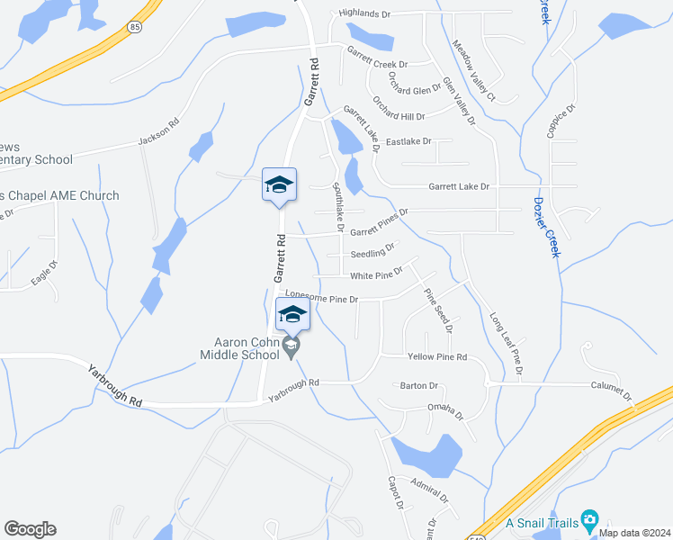 map of restaurants, bars, coffee shops, grocery stores, and more near 6015 White Pine Drive in Columbus