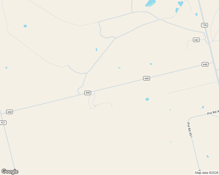 map of restaurants, bars, coffee shops, grocery stores, and more near County Road 440 in Merkel