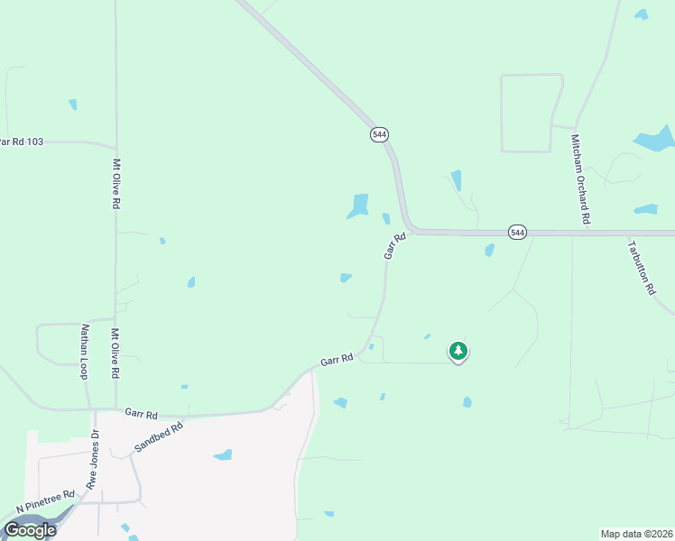 map of restaurants, bars, coffee shops, grocery stores, and more near 231 Garr Road in Ruston