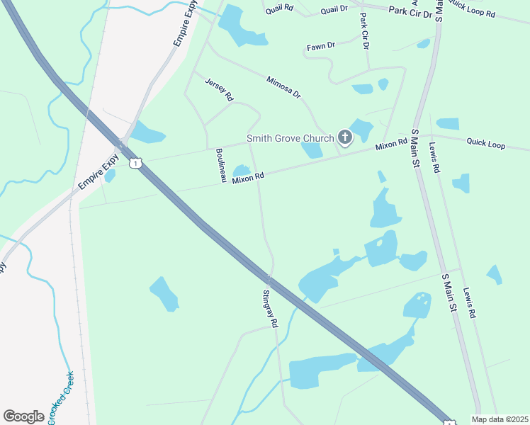 map of restaurants, bars, coffee shops, grocery stores, and more near 11 Stingray Road in Swainsboro