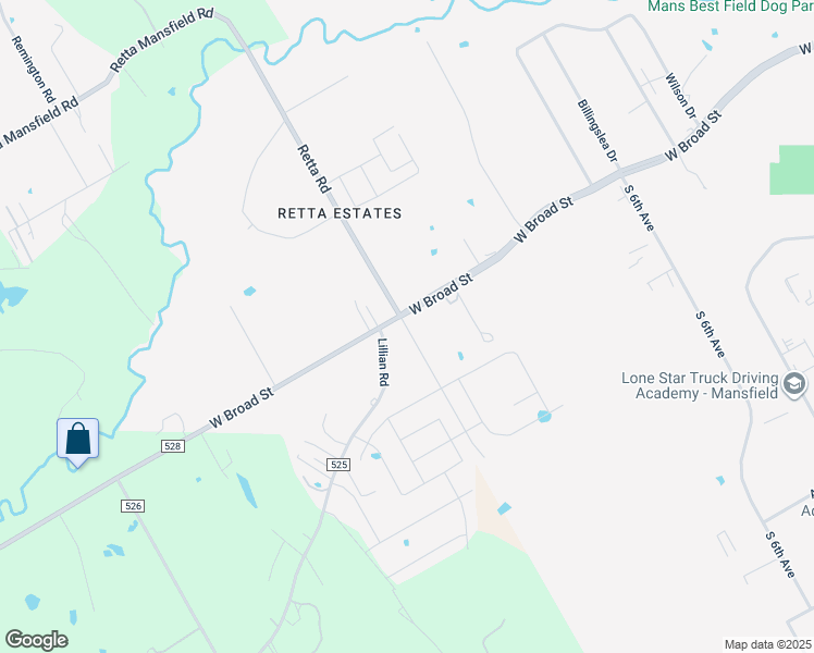 map of restaurants, bars, coffee shops, grocery stores, and more near 1378 West Broad Street in Mansfield