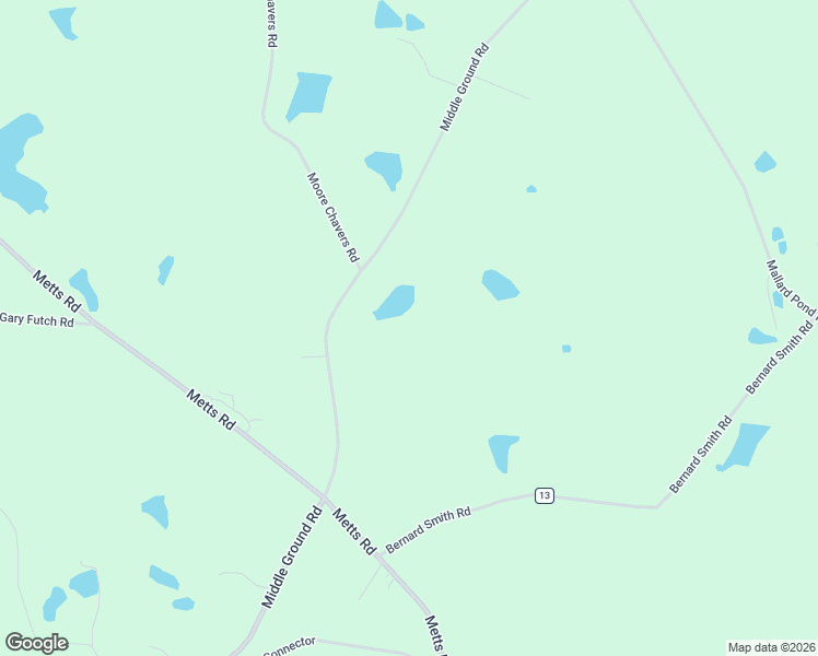 map of restaurants, bars, coffee shops, grocery stores, and more near 3900 Middle Ground Road in Statesboro