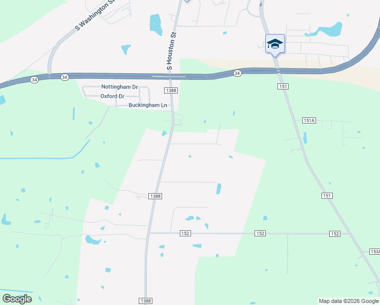 map of restaurants, bars, coffee shops, grocery stores, and more near 6138 Quail Run in Kaufman