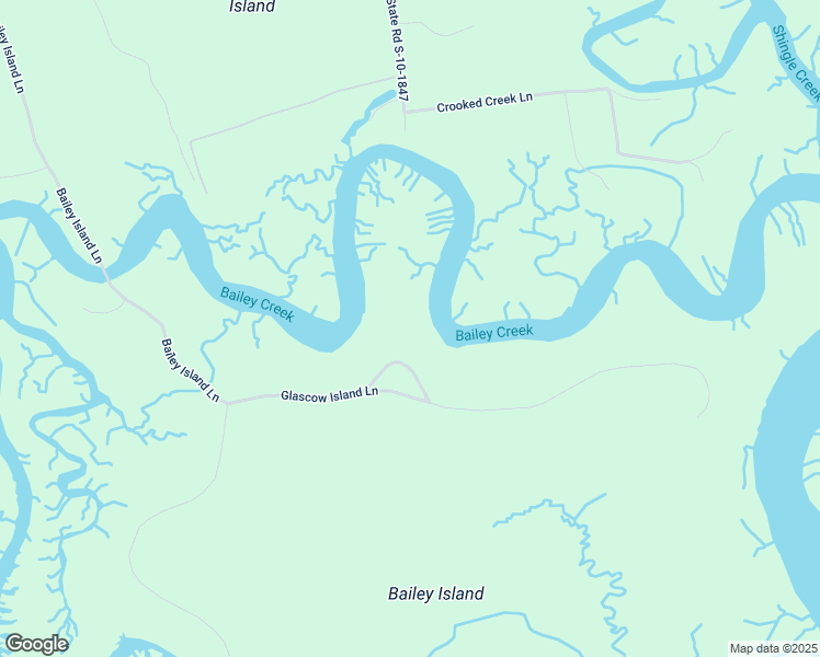 map of restaurants, bars, coffee shops, grocery stores, and more near 8654 Glascow Island Loop in Edisto Island