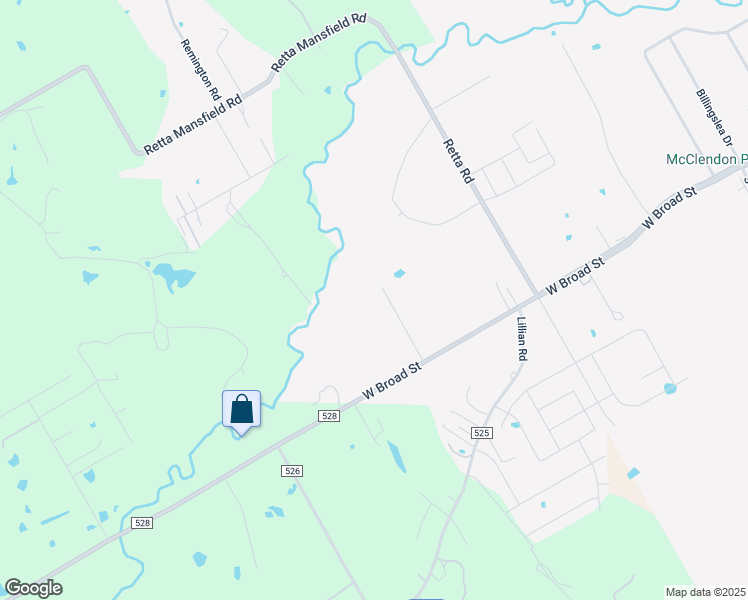 map of restaurants, bars, coffee shops, grocery stores, and more near 1610 West Broad Street in Mansfield