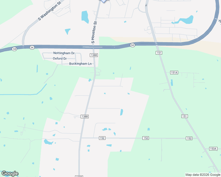 map of restaurants, bars, coffee shops, grocery stores, and more near 6138 Quail Run in Kaufman