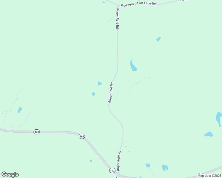 map of restaurants, bars, coffee shops, grocery stores, and more near Roger Reid Road in Union