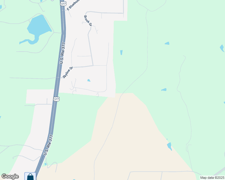 map of restaurants, bars, coffee shops, grocery stores, and more near 229 South Skyline Court in Cresson