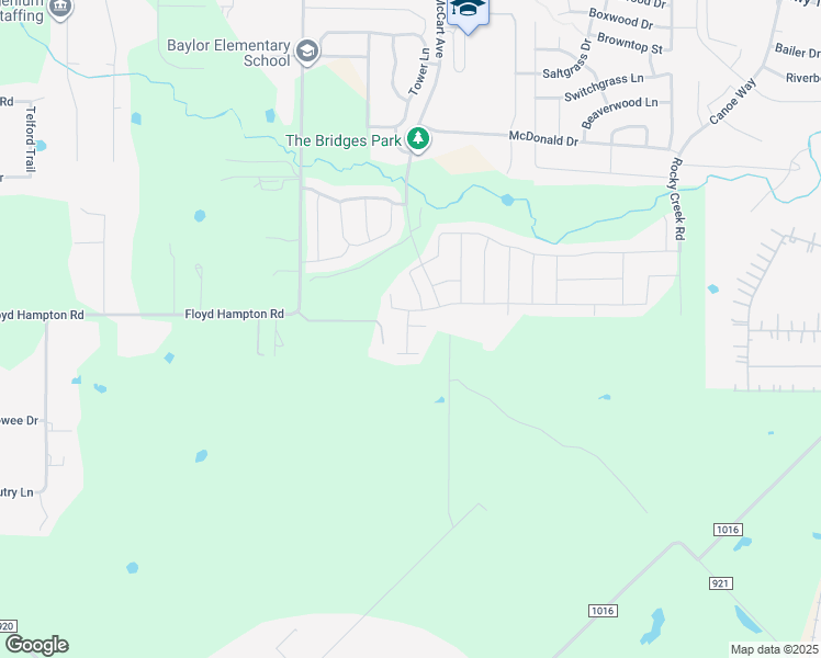 map of restaurants, bars, coffee shops, grocery stores, and more near 4100 Bixby Creek CT in Crowley