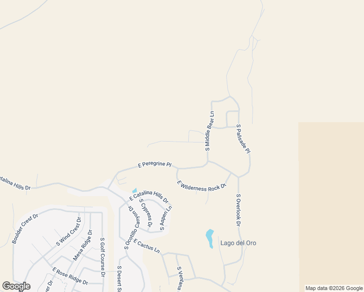 map of restaurants, bars, coffee shops, grocery stores, and more near 35202 East Quail Run Drive in Tucson