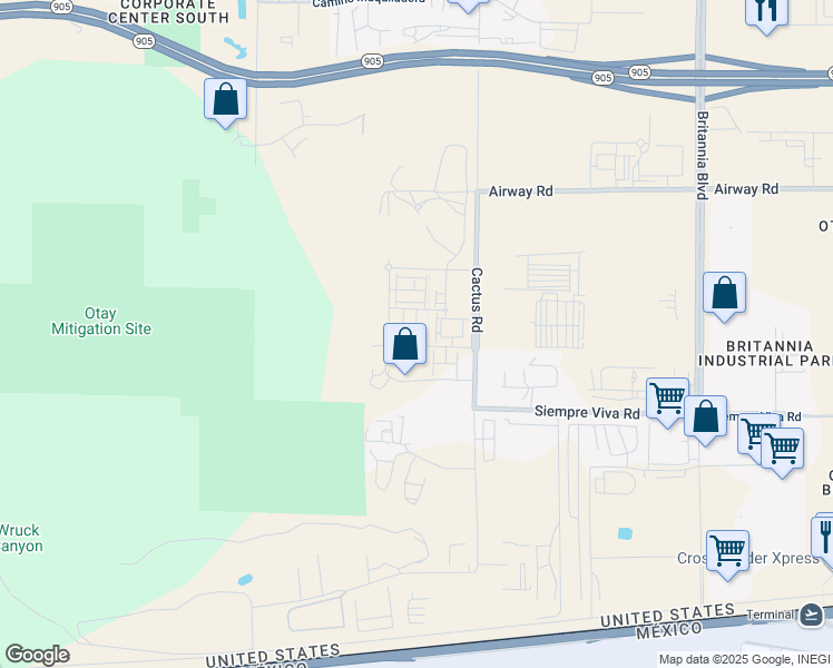 map of restaurants, bars, coffee shops, grocery stores, and more near 2142 Senita Drive in San Diego