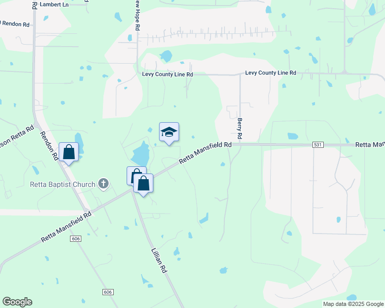 map of restaurants, bars, coffee shops, grocery stores, and more near 6140 Retta Mansfield Road in Burleson